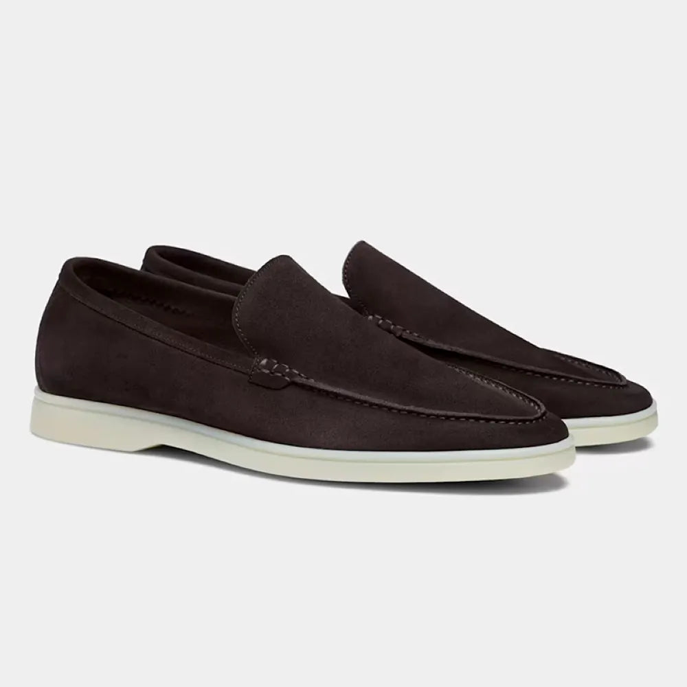 Mocassim Masculino Suede Brown Loafer BindenMan®