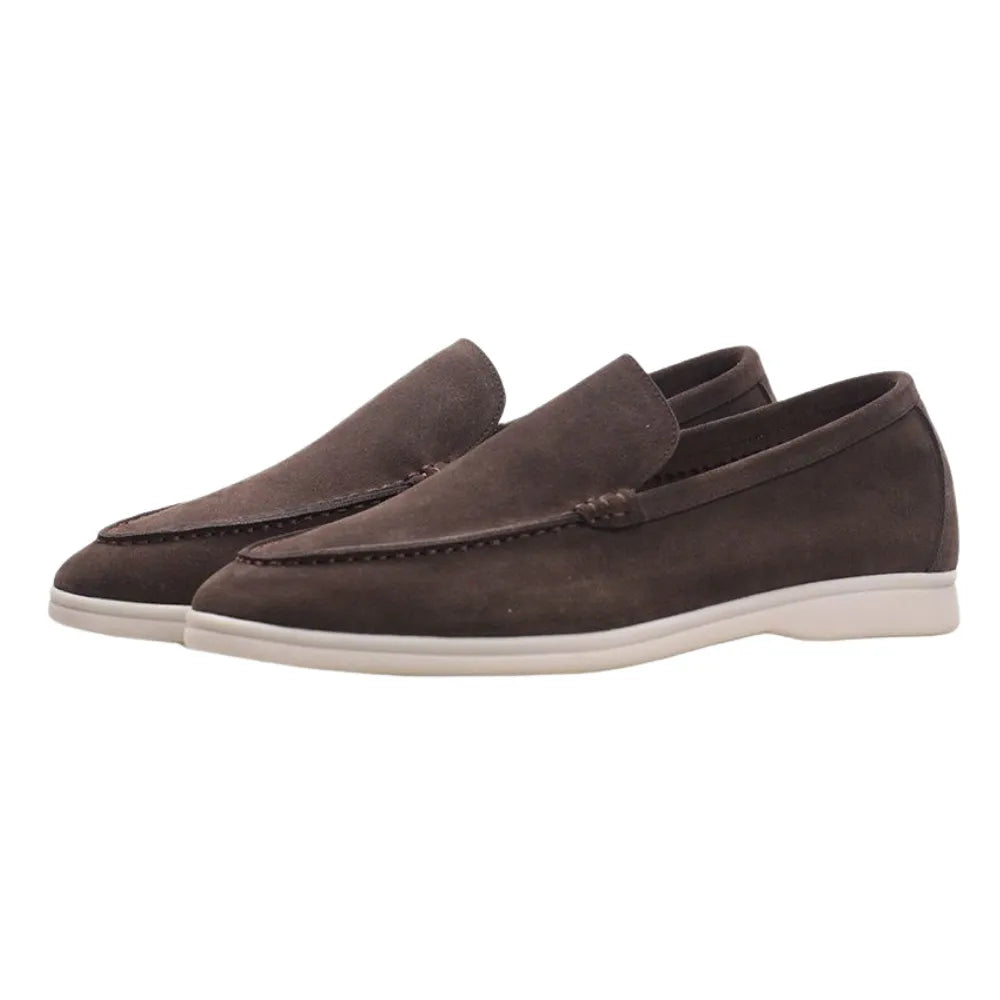 Mocassim Masculino Suede Brown Loafer BindenMan®