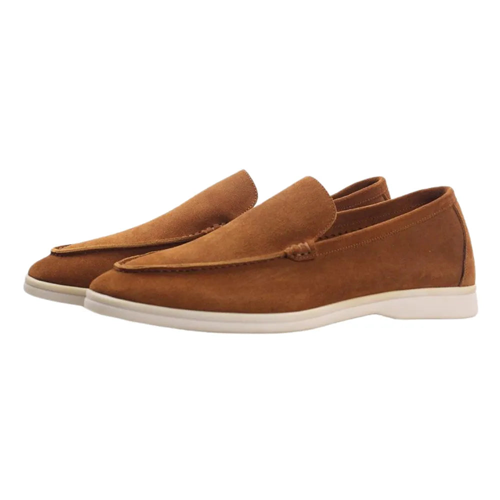 Mocassim Masculino Suede Brown Loafer BindenMan®